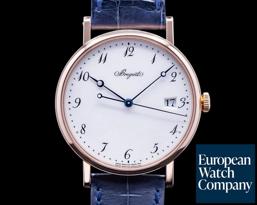 Image of Breguet Classique 5177BR Automatic Enamel Dial 18K Rose Gold
