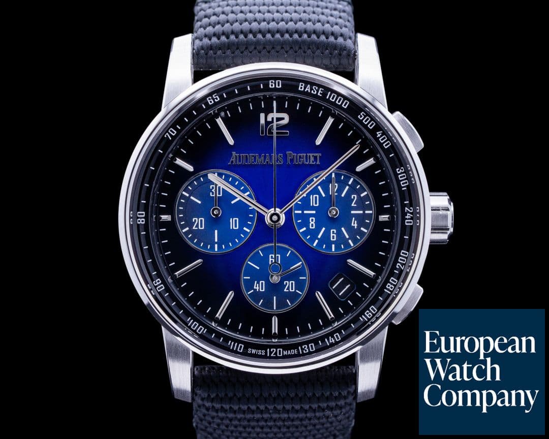 Image of Audemars Piguet Code 11:59 Chronograph Blue Dial White Gold