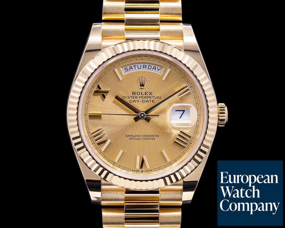 Image of Rolex Day Date 228238 Presidential 40mm Yellow Gold Roman
