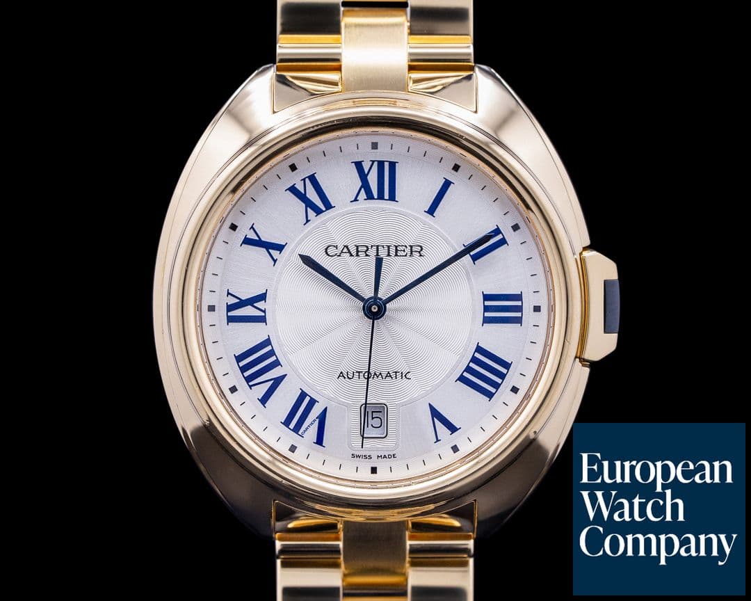Image of Cartier Cle De Cartier 18k Yellow Gold Automatic 40mm
