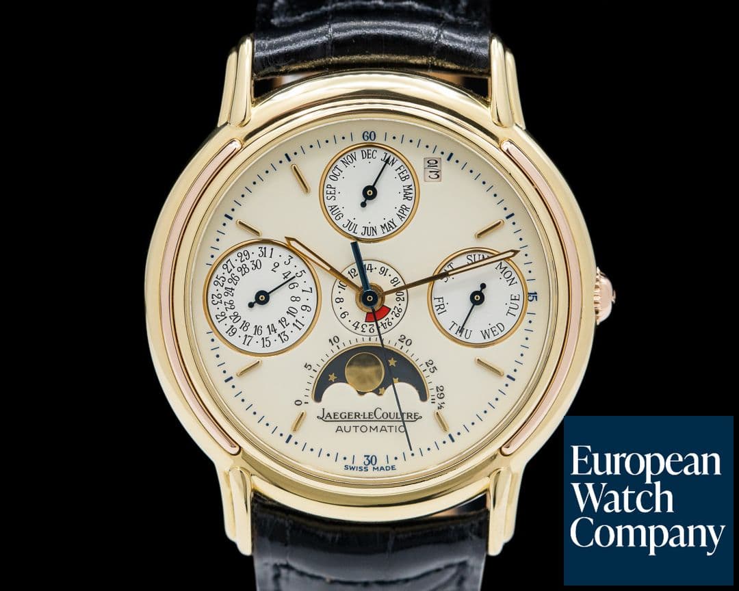 Image of Jaeger-LeCoultre Odysseus Perpetual Calendar Enamel Dial 18K Yellow Gold