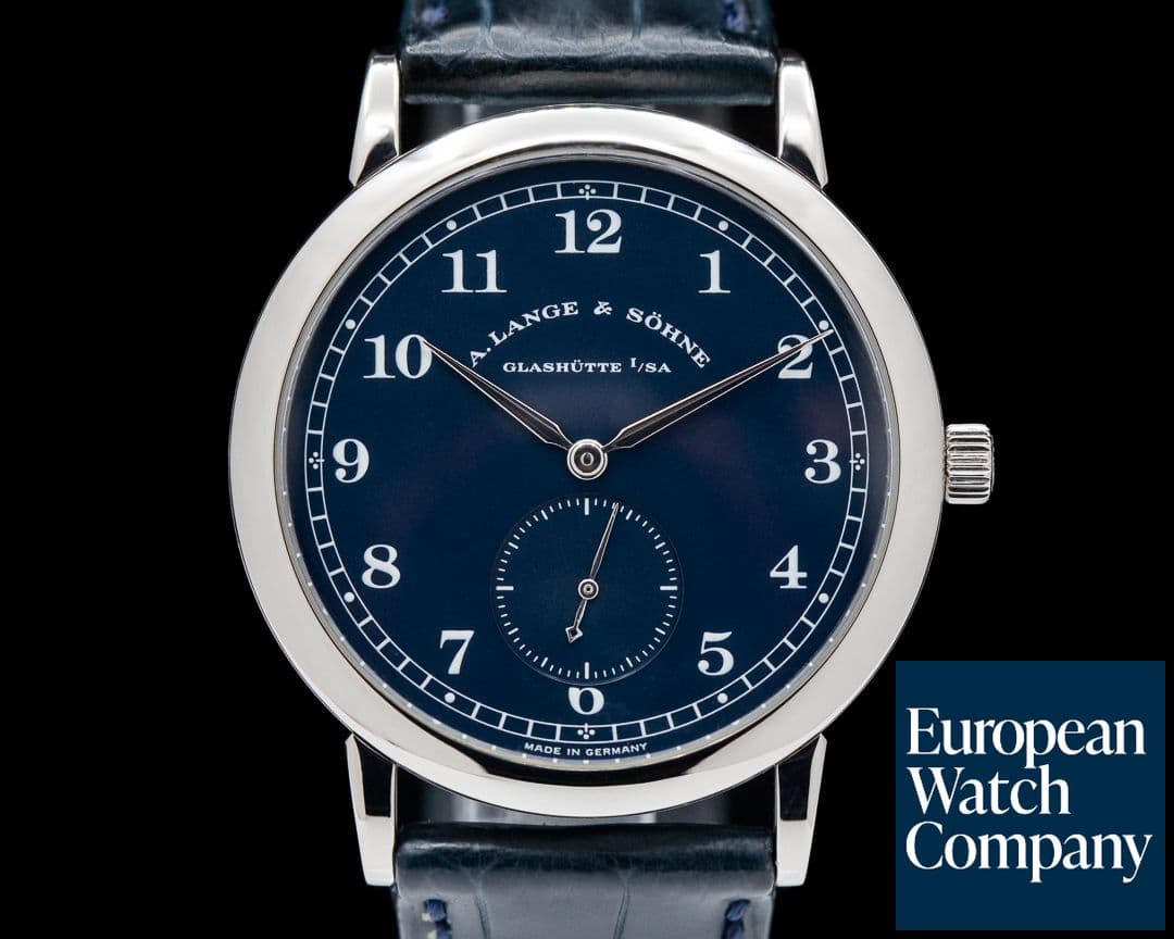 Image of A. Lange and Sohne 1815 206.027 Blue Dial 18k White Gold 36MM