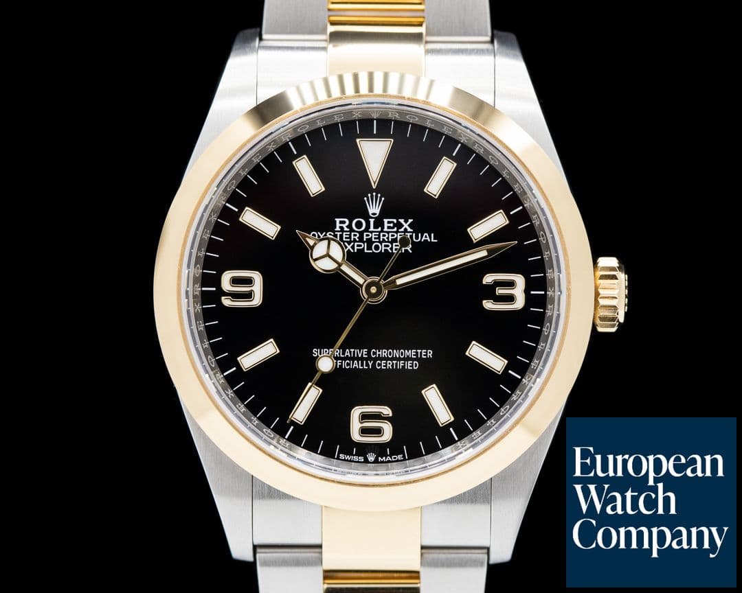 Image of Rolex Explorer I 124273 Oystersteel/18k 36MM 2022