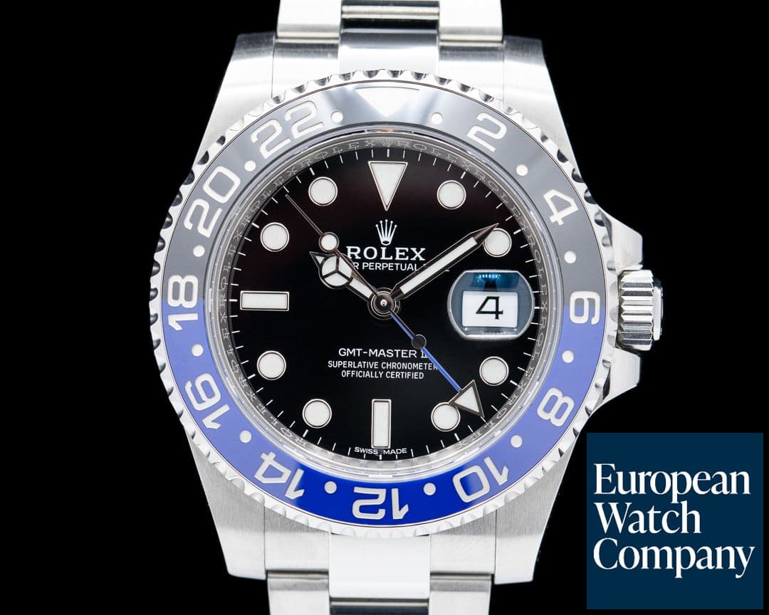 Image of Rolex GMT Master II 116710 Ceramic "Batman" SS