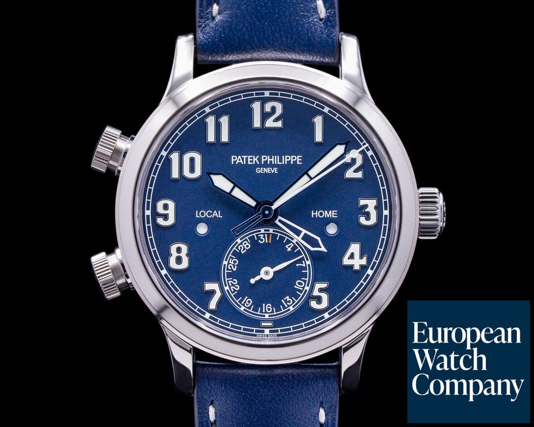 Image of Patek Philippe Mid Size 7234G Calatrava Pilot Travel Time 2022 UNWORN