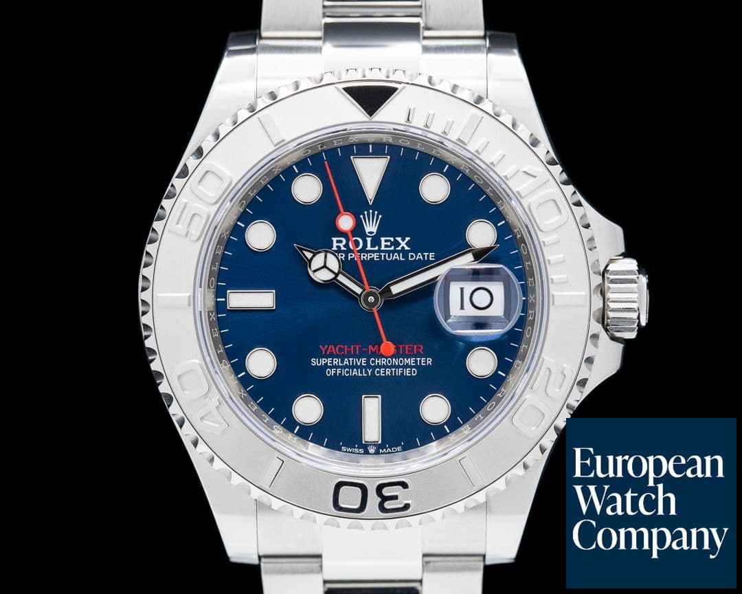 Image of Rolex Yacht Master 126622 SS Blue Dial / Platinum Bezel 2022