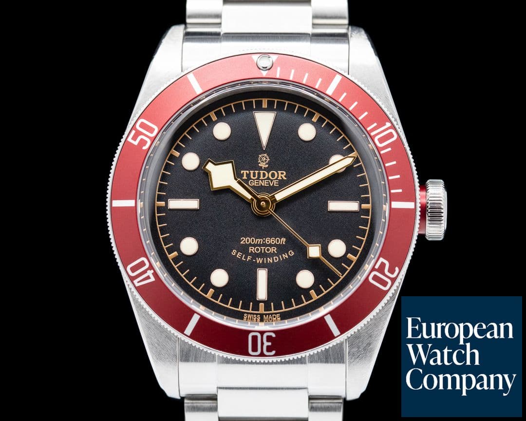 Image of Tudor Tudor Heritage Black Bay Red SS / Bracelet