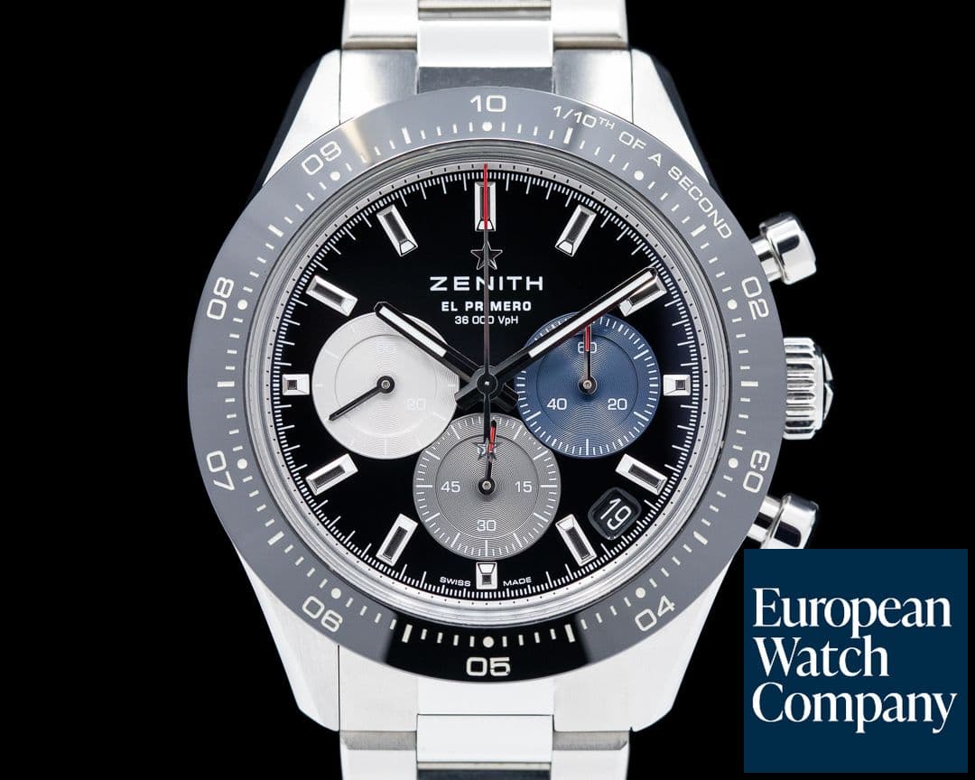 Image of Zenith El Primero Chronomaster Sport 41mm Black Dial 2021