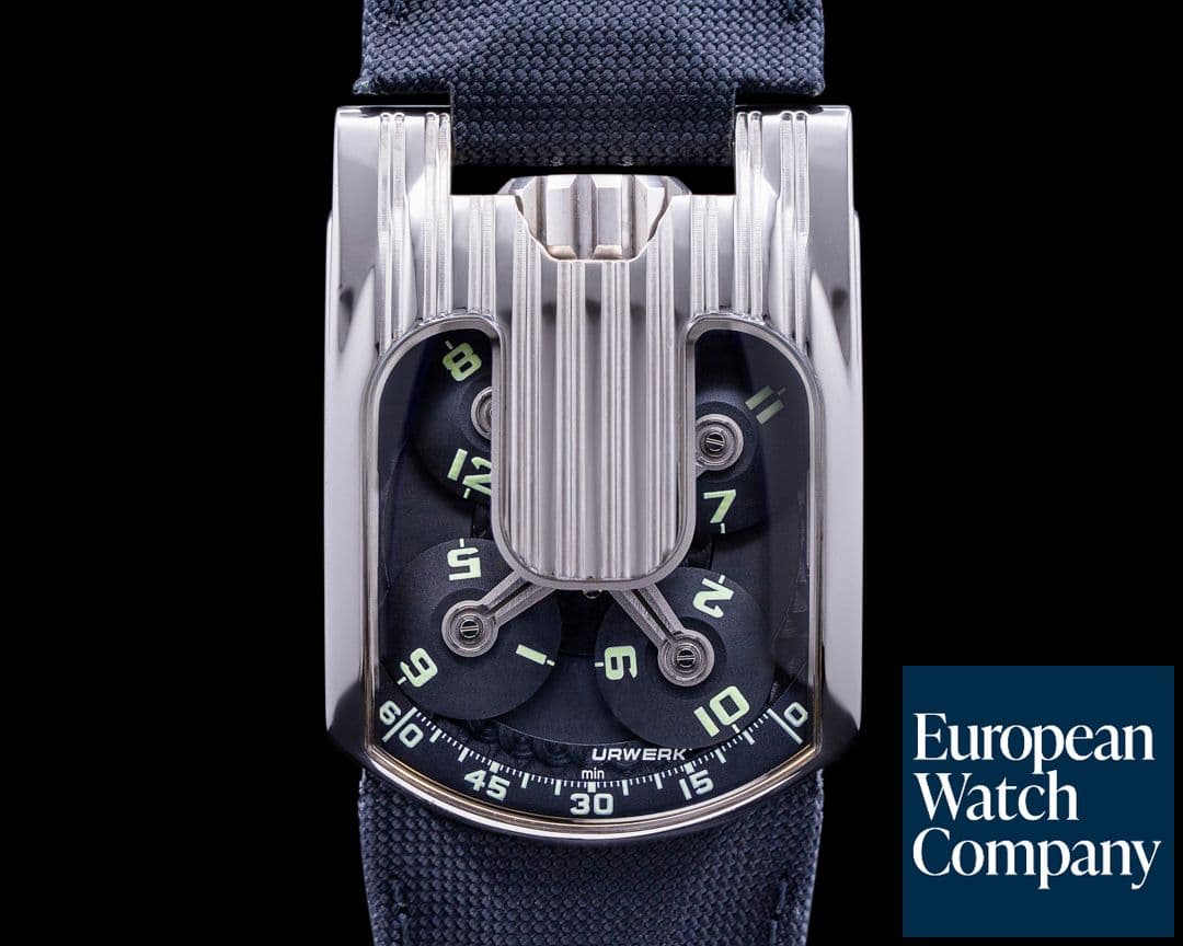 Image of URWERK 103.09 Manual Wind 18k White Gold FULL SET