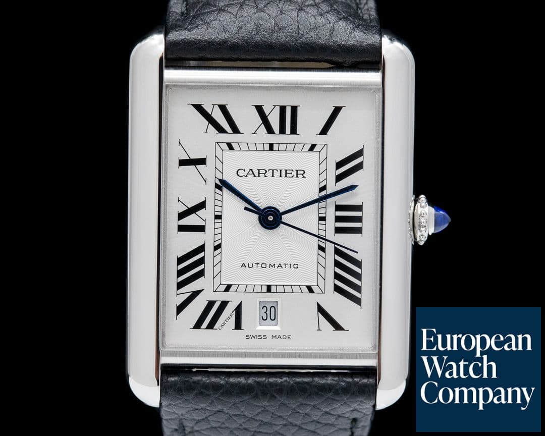 Image of Cartier Tank Solo XL Stainless Steel / Deploy 2022