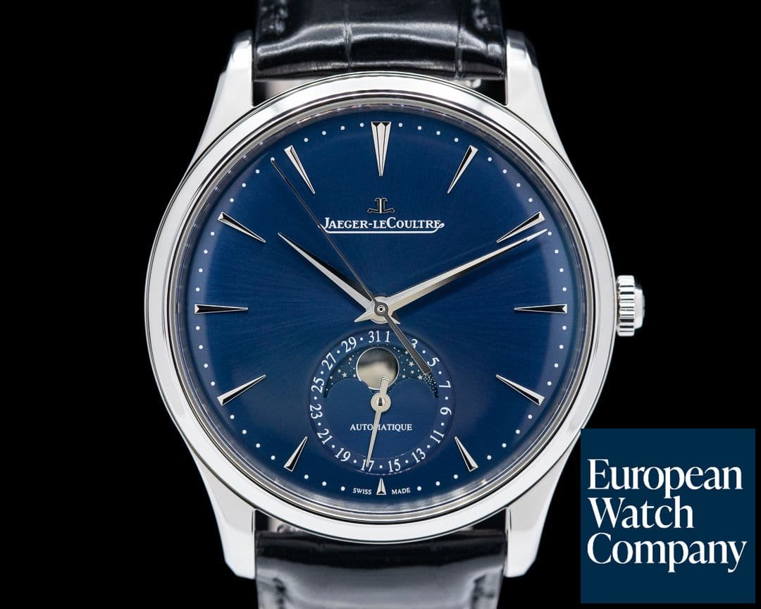 Image of Jaeger LeCoultre Master Ultra Thin Moon SS BLUE Dial 2022