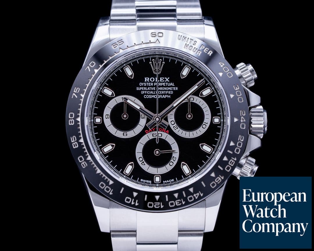 Image of Rolex Daytona 116500 Ceramic Bezel SS / Black Dial 2019