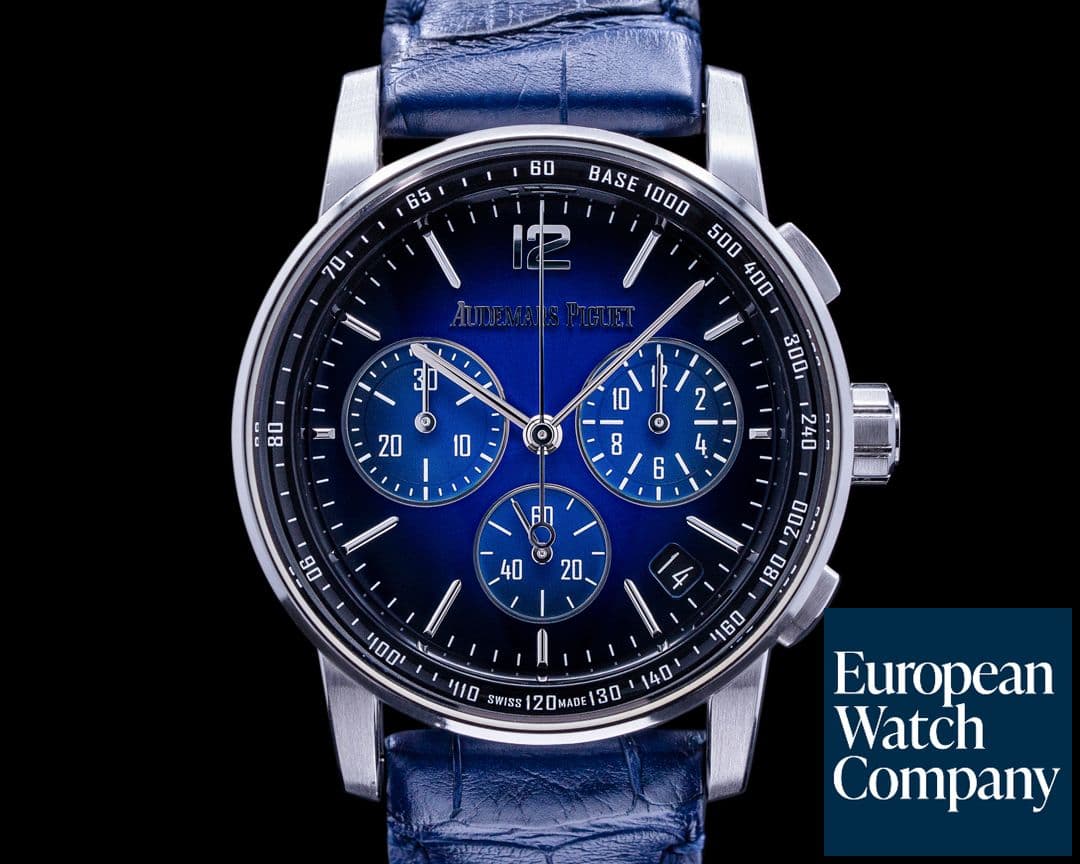 Image of Audemars Piguet Code 11:59 Chronograph Blue Dial White Gold