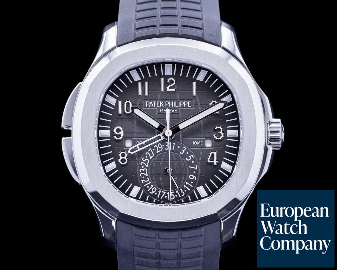 Image of Patek Philippe Aquanaut 5164A Travel Time SS / Rubber
