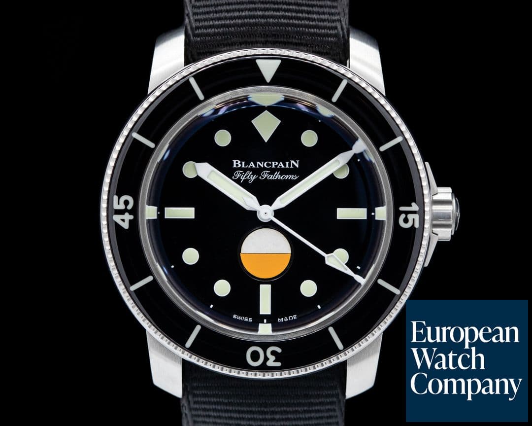Image of Blancpain Fifty Fathoms MilSpec Limited for HODINKEE 2020