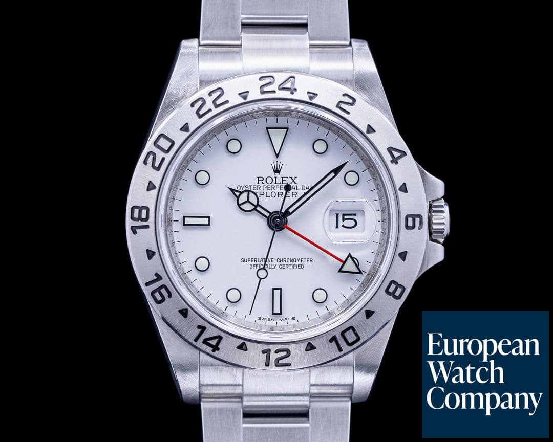 Image of Rolex Explorer II 16570 White Polar 
