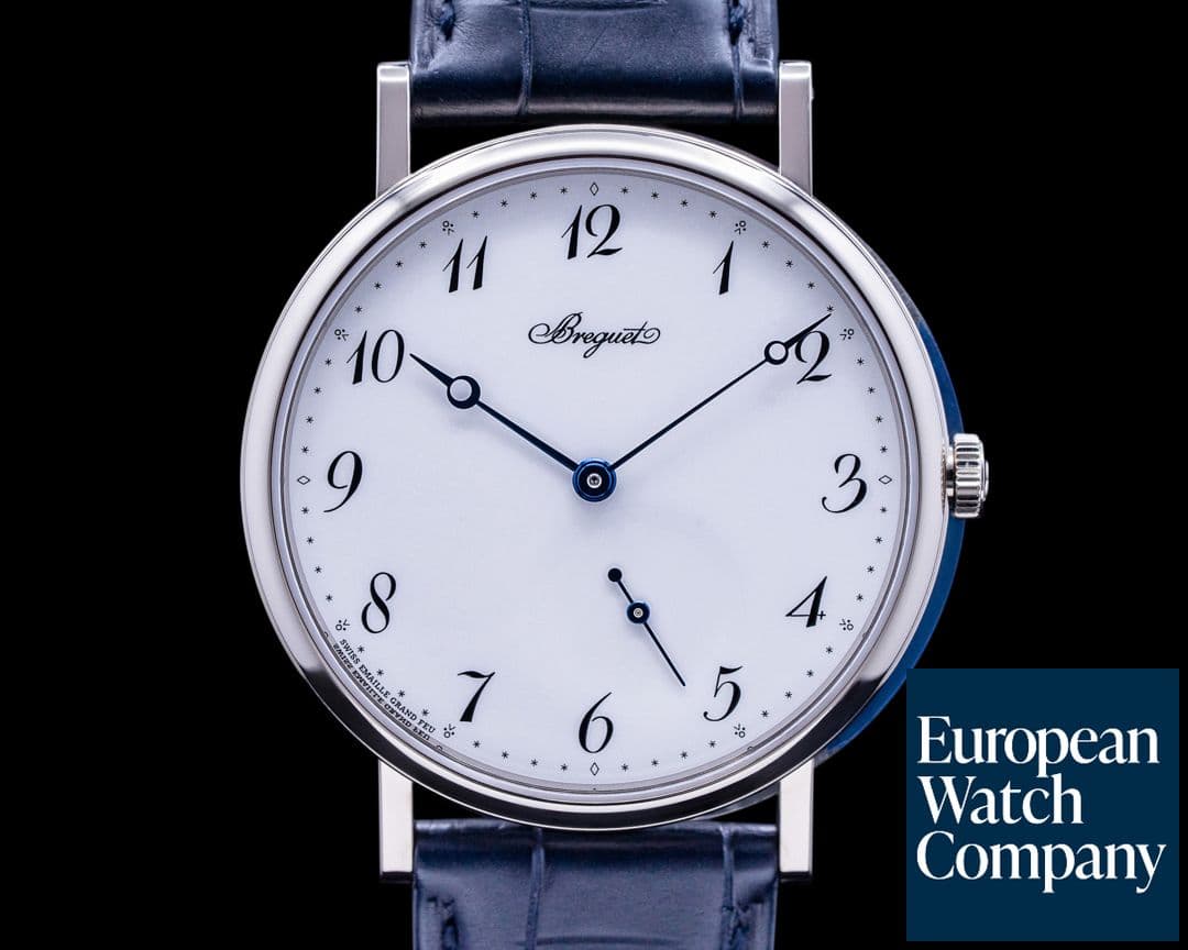 Image of Breguet Classique Automatic Enamel Dial 18K White Gold UNWORN