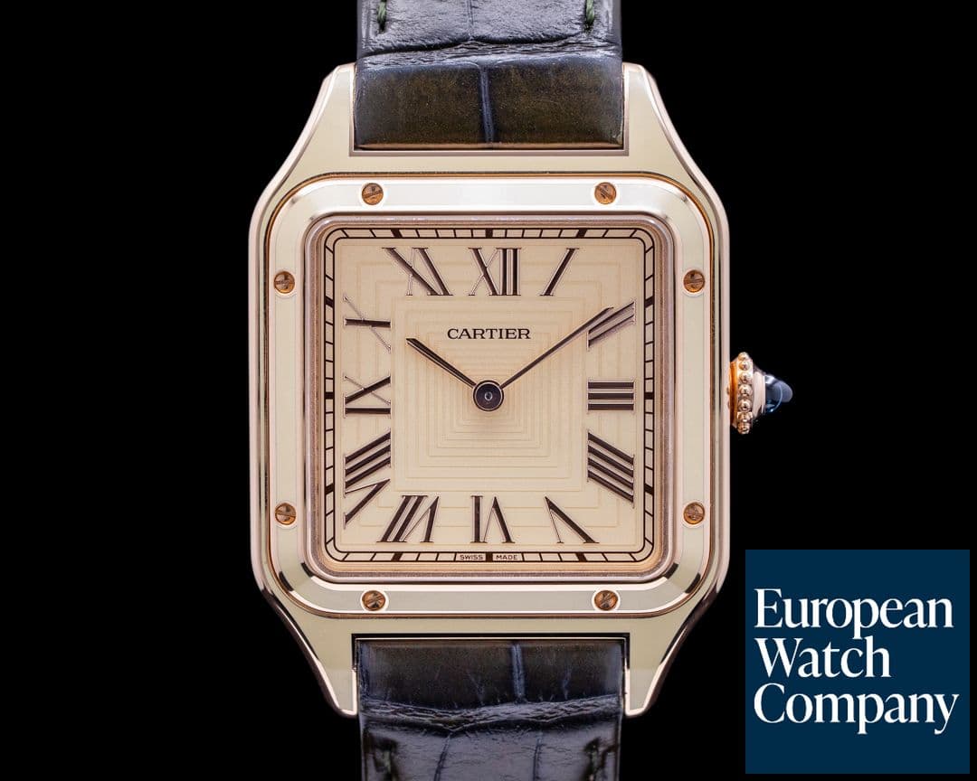 Image of Cartier Cartier Santos Dumont 24K Rose Gold Manual Wind 2022 LIMITED