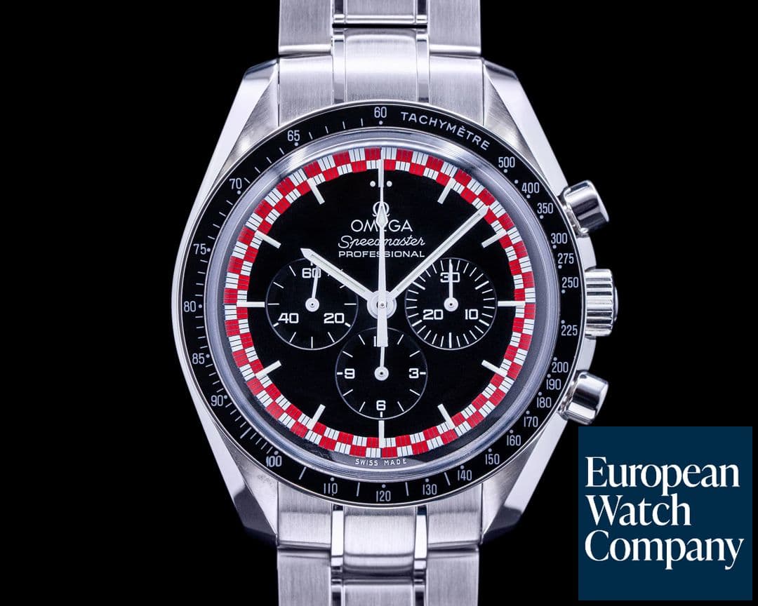 Image of Omega Speedmaster Professional Chronograph "TINTIN" Racing Dial FULL SET 