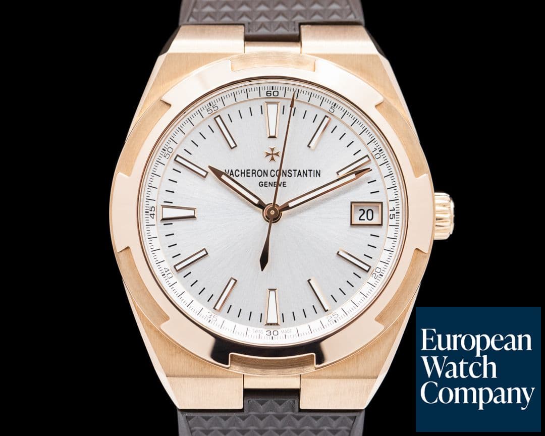 Image of Vacheron Constantin Overseas 4500v Automatic 41mm Silver Dial Rose Gold 