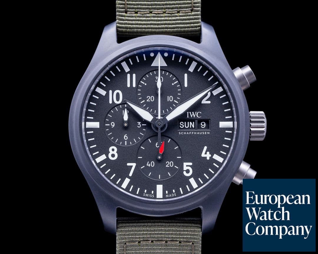 Image of IWC Top Gun Chronograph Ceramic IW389101 44.5MM 2022