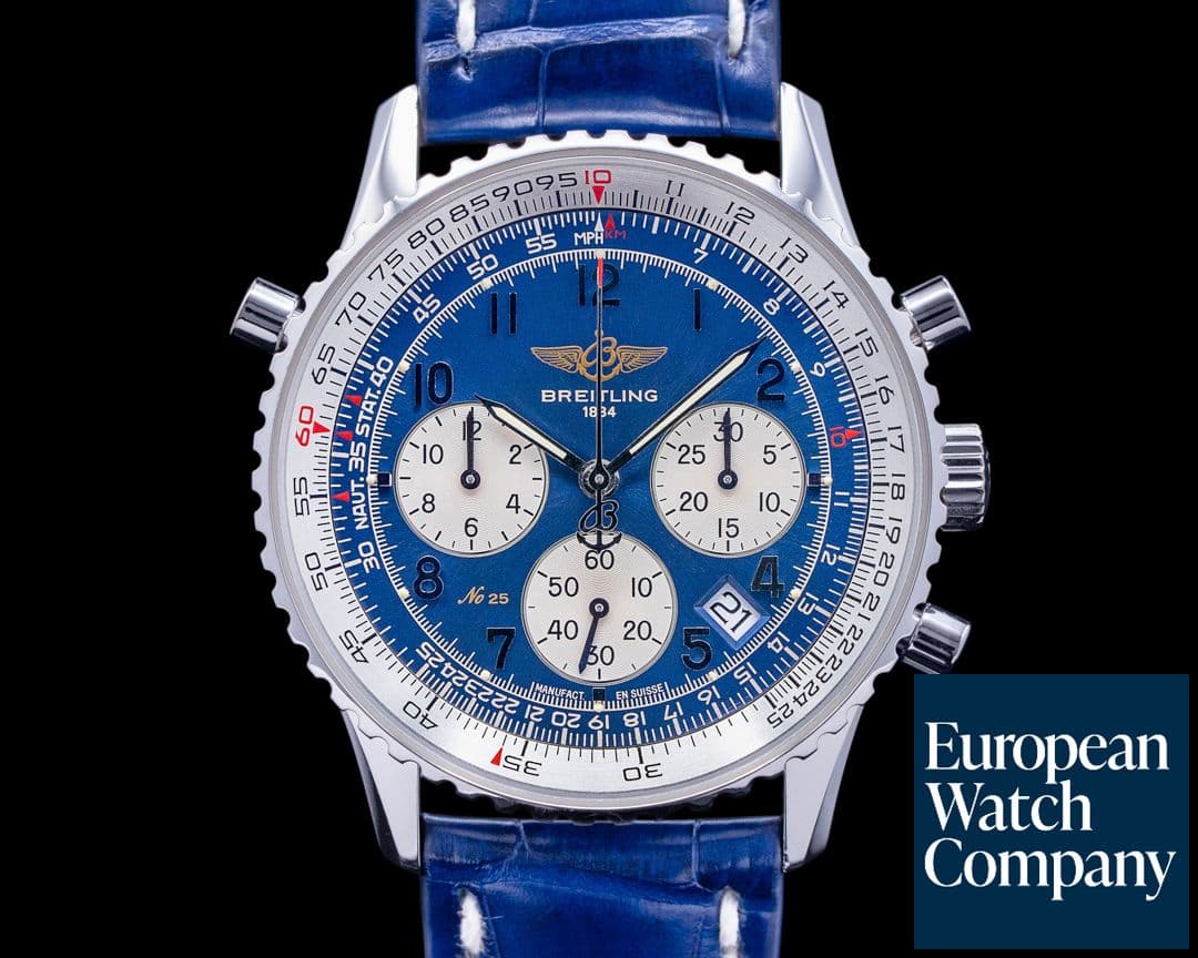 Image of Breitling Navitimer Rattrapante Platinum Limited Edition 25 Pieces
