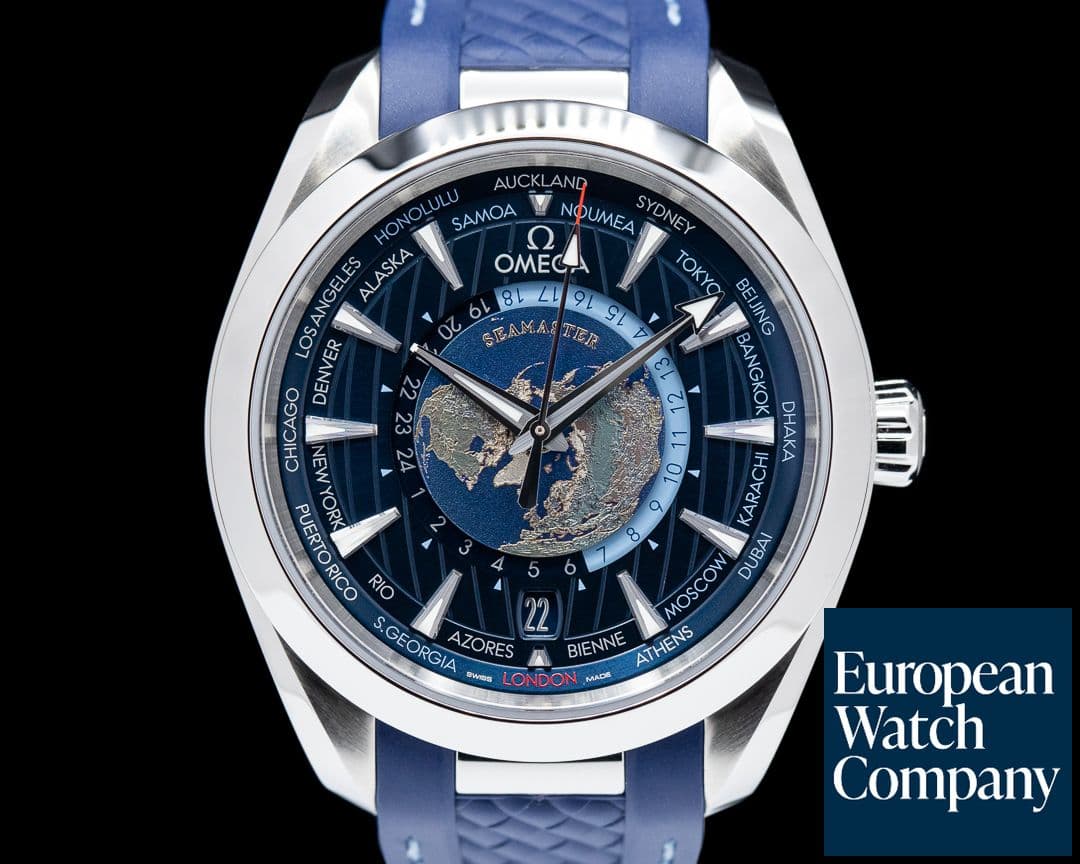 Image of Omega Aqua Terra Co-Axial Master Chronometer GMT Worldtimer