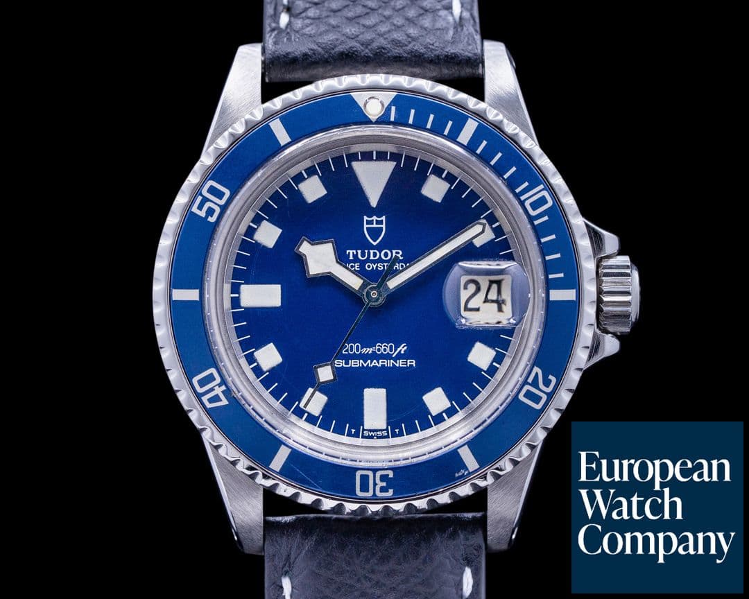 Image of Tudor Vintage Snowflake Submariner Blue Dial c. 1973