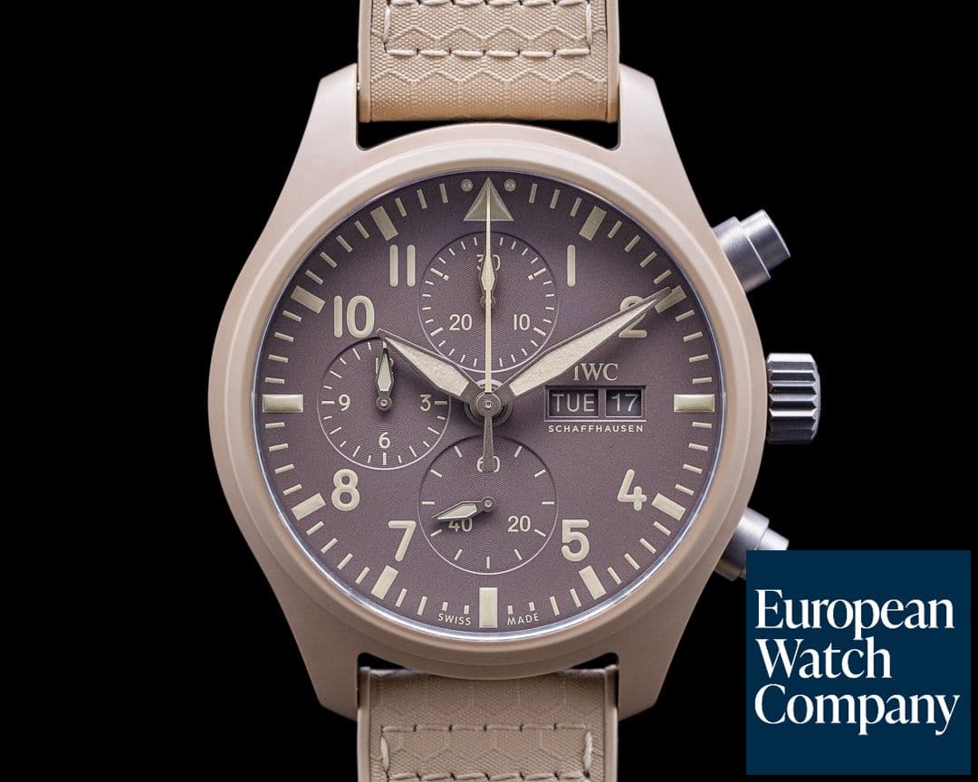 Image of IWC Pilot's Watch IW389103 Chronograph Top Gun "Mojave Desert" LE UNWORN