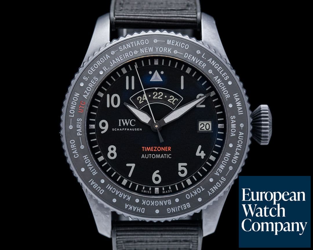 Image of IWC Pilot's Watch Timezoner "Top Gun" Edition IW395505 LIMITED