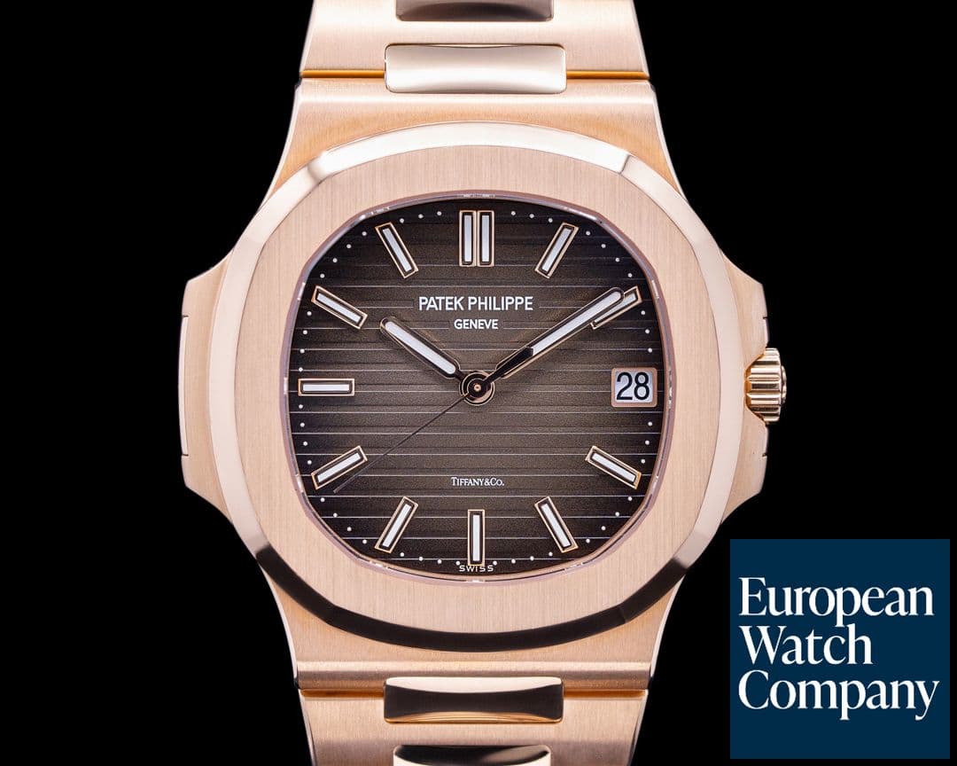Image of Patek Philippe Nautilus 5711/1R TIFFANY 18K Rose Gold 
