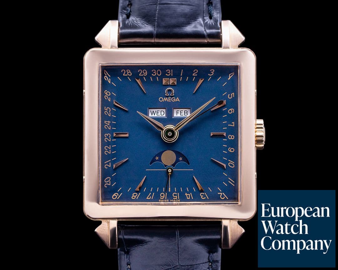 Image of Omega Museum Collection Re-Edition 1951 Cosmic Watch Rose Gold