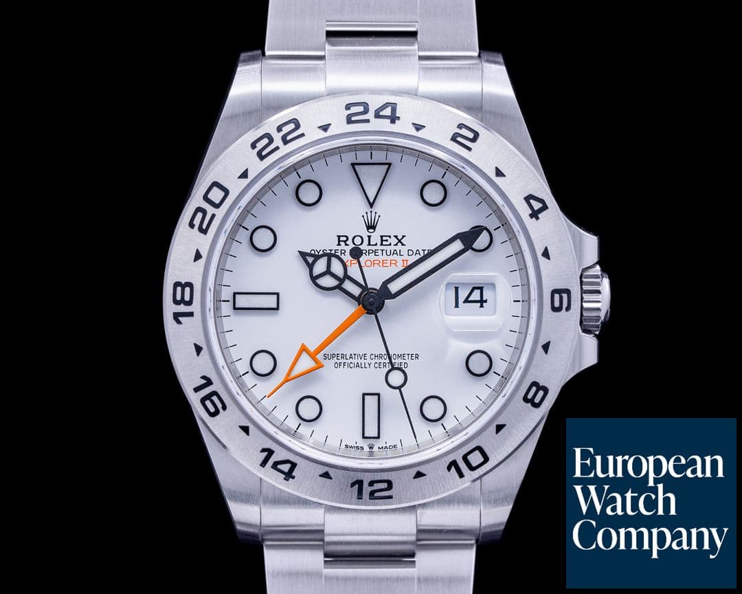 Image of Rolex Explorer II 226570 White Dial SS 2023