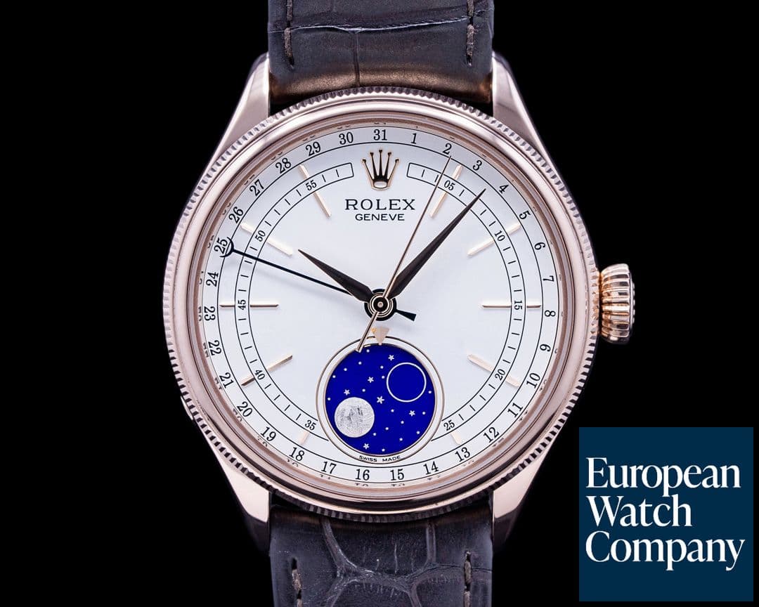 Image of Rolex Cellini Moonphase 50535 18K Rose Gold
