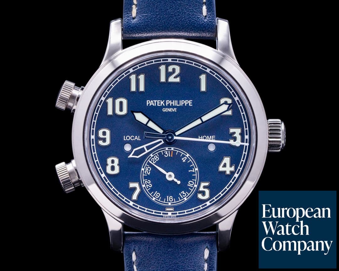Image of Patek Philippe Mid Size 7234G Calatrava Pilot Travel Time 2022