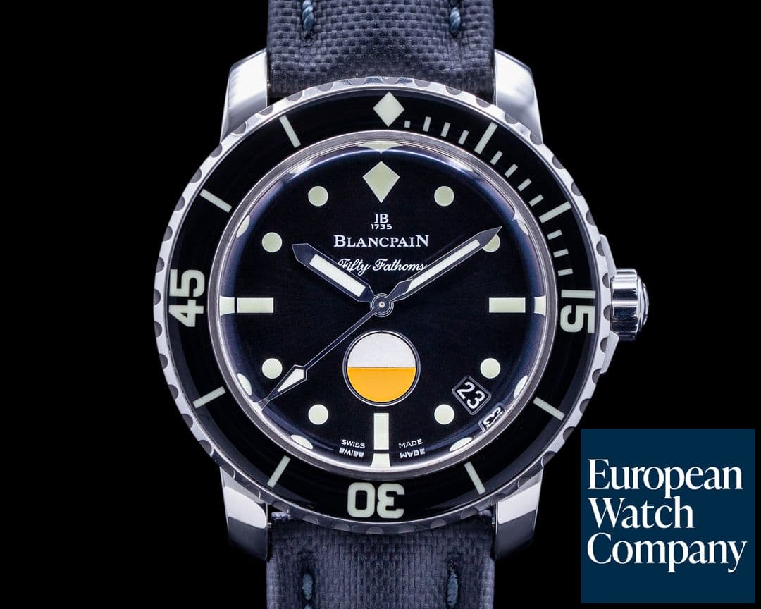 Image of Blancpain Tribute to Fifty Fathoms MilSpec SS LIMITED 