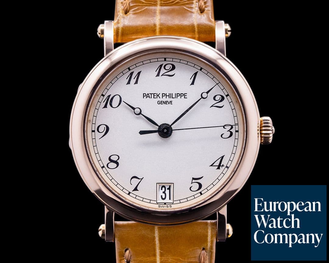 Image of Patek Philippe Calatrava 5053 Officers Case 18K Rose Gold