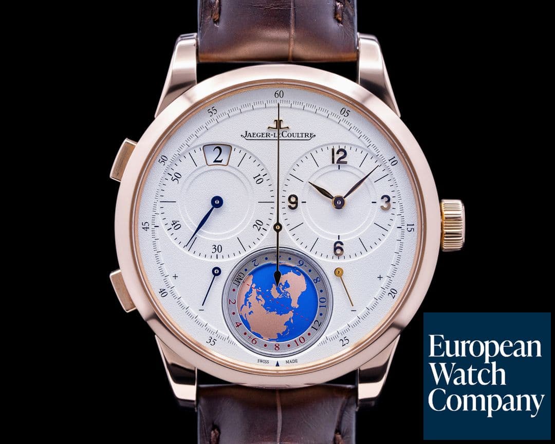 Image of Jaeger-LeCoultre Duometre Travel Time 18K Rose Gold 