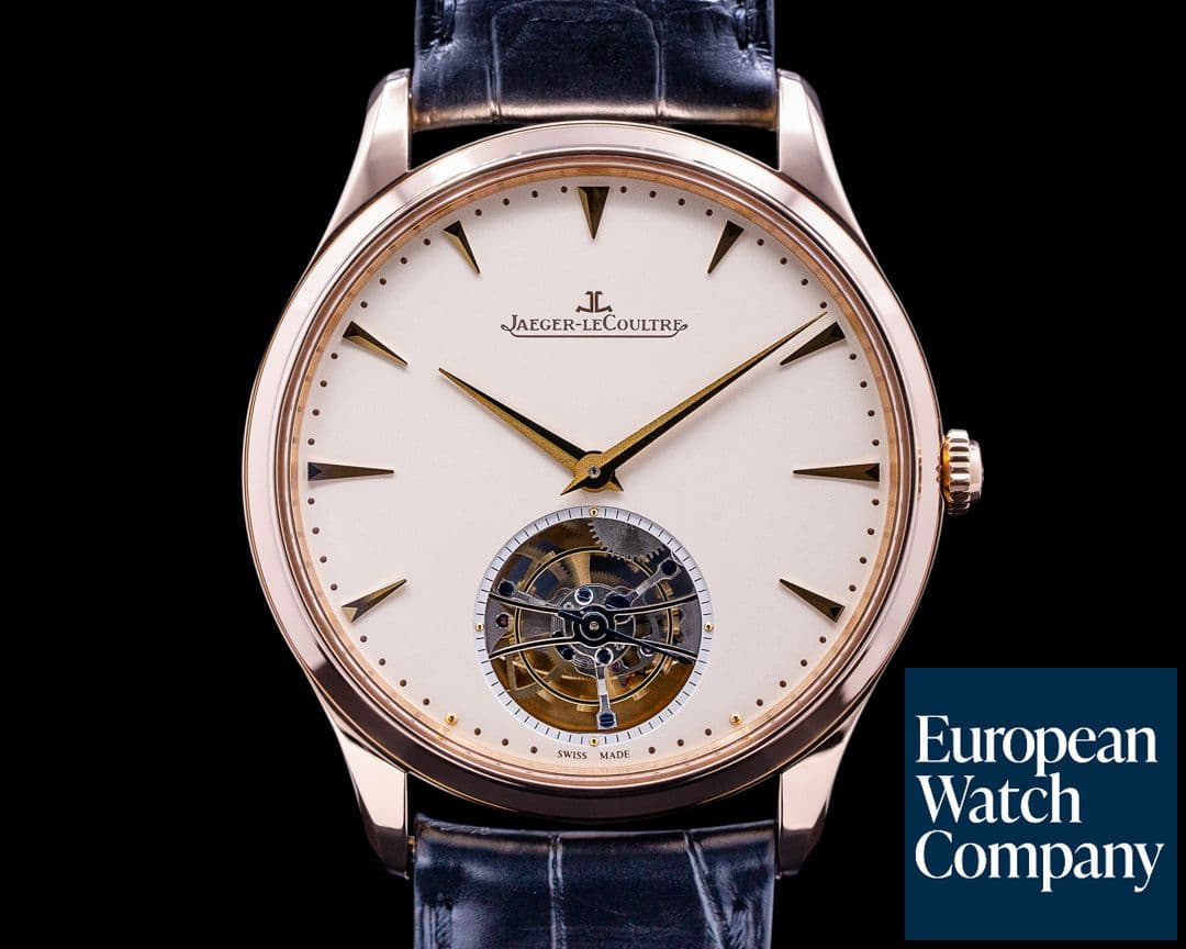Image of Jaeger LeCoultre Master Ultra Thin Tourbillon 18K Rose Gold 