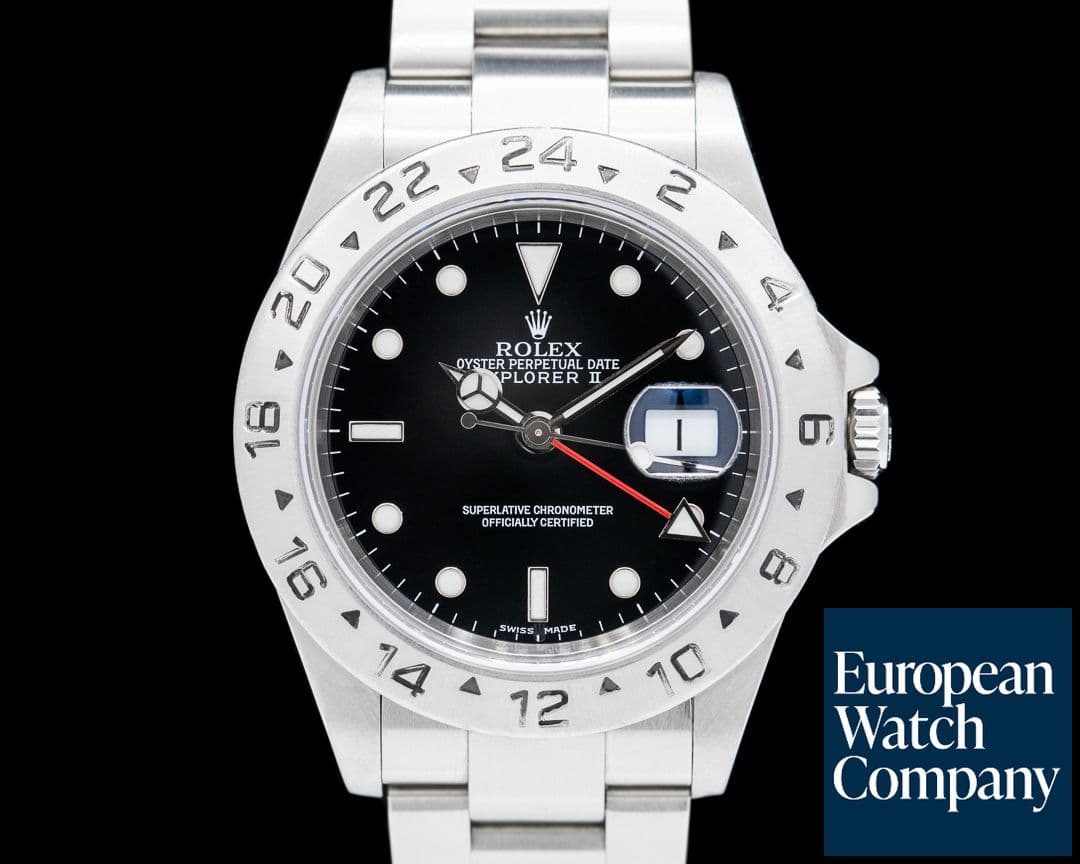 Image of Rolex Explorer II SS Black Dial 16570