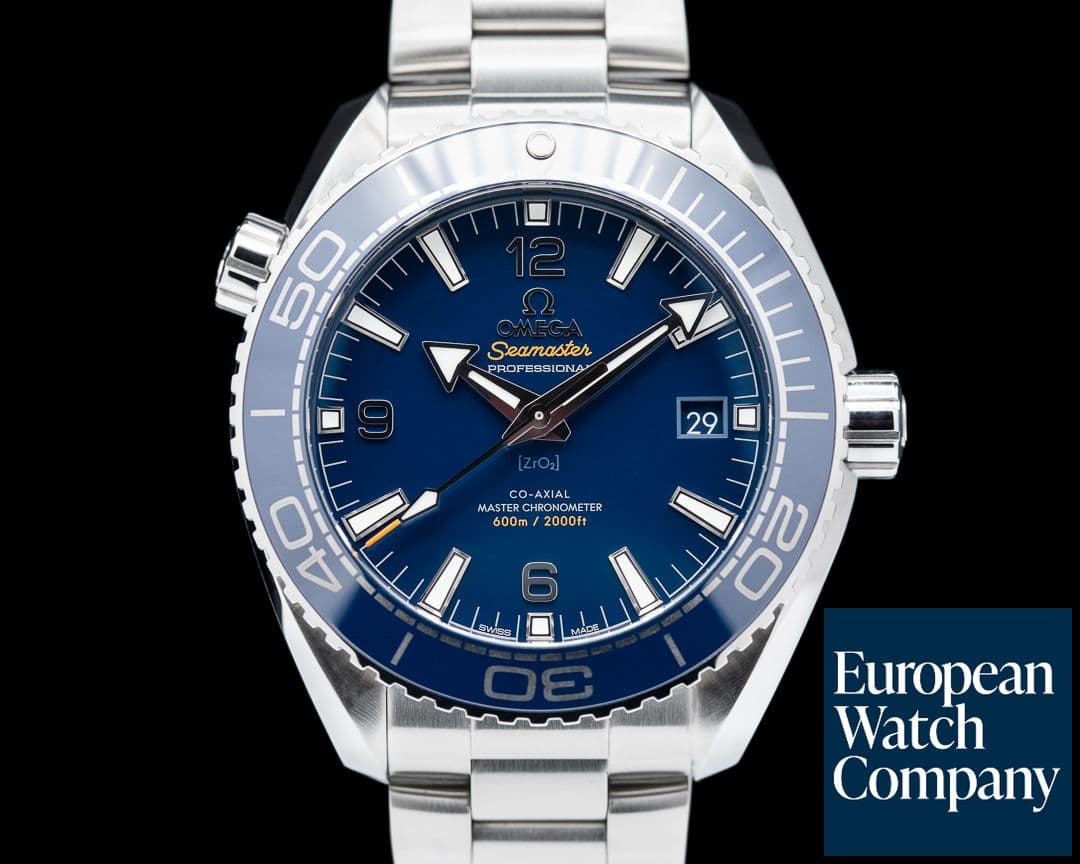 Image of Omega Seamaster Planet Ocean Good Planet 600M Co-Axial Blue Dial 