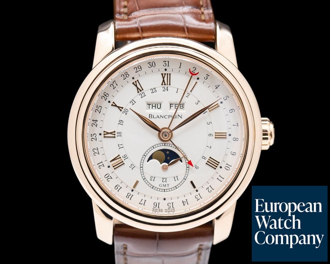 Image of Blancpain Le Brassus Complete Calendar GMT 18K RG