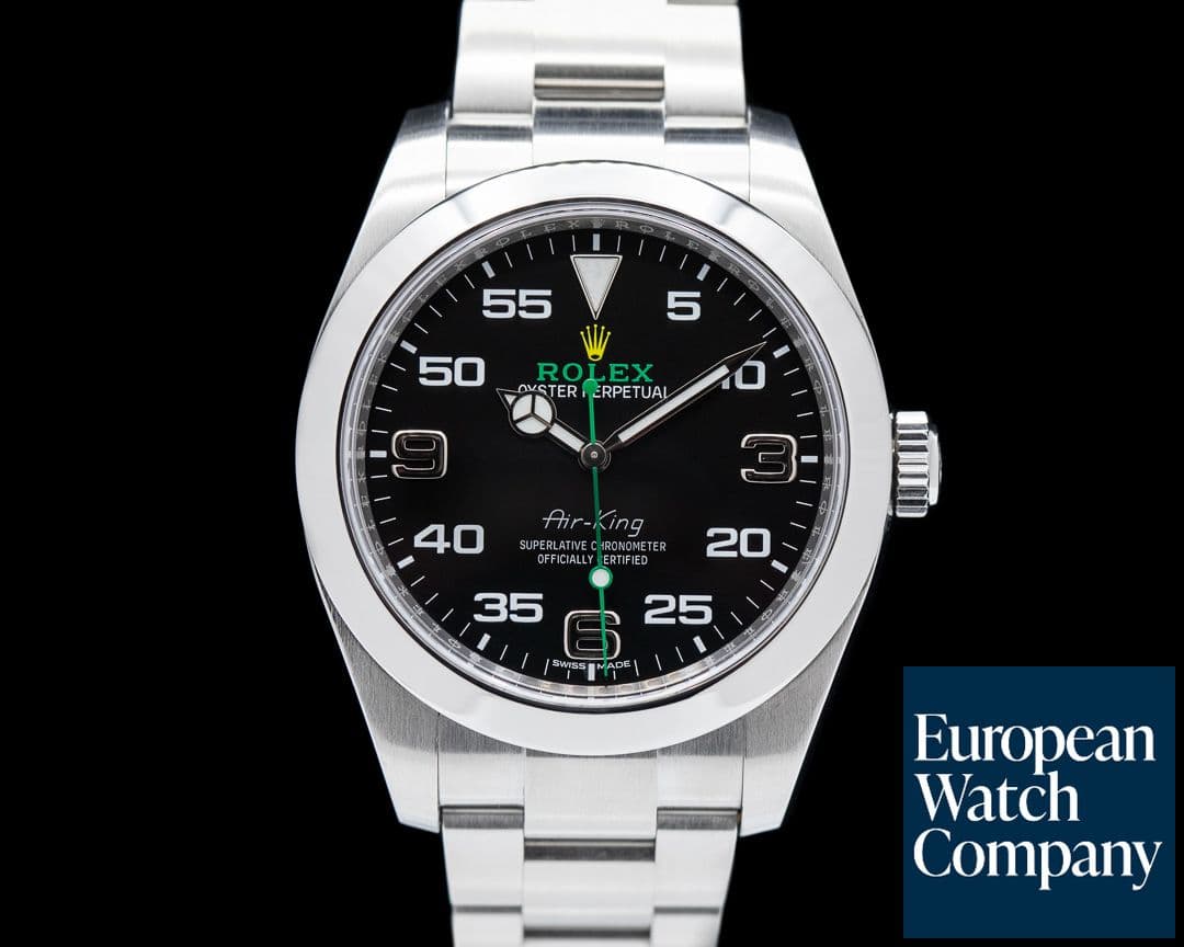 Image of Rolex Air King 116900 Black Dial SS