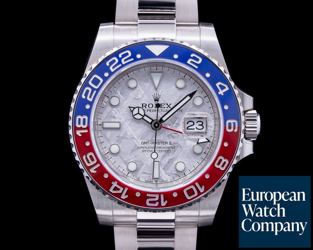 Image of Rolex GMT Master II 126719 Ceramic "Pepsi" Meteorite UNWORN 