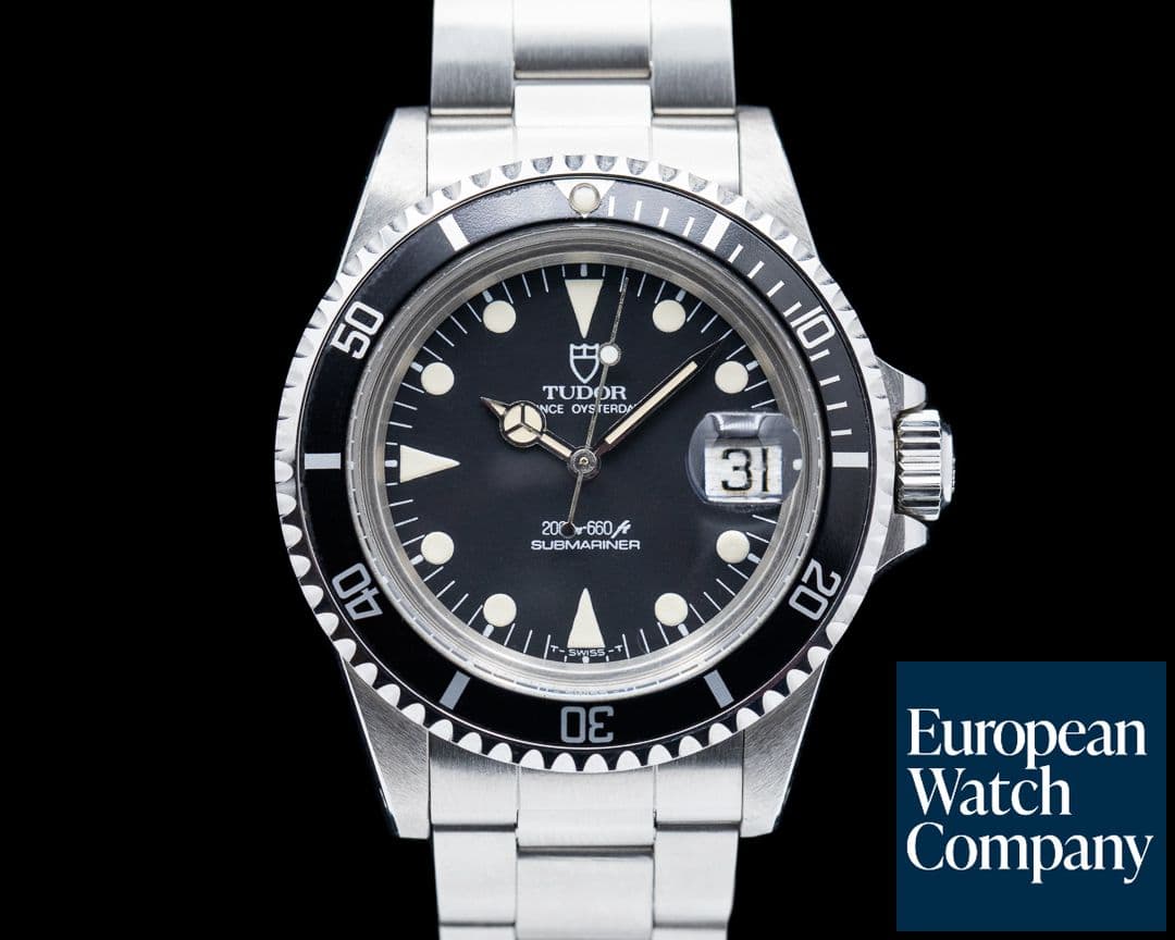 Image of Tudor Submariner Black Matte Dial 76100 "Super Sharp"
