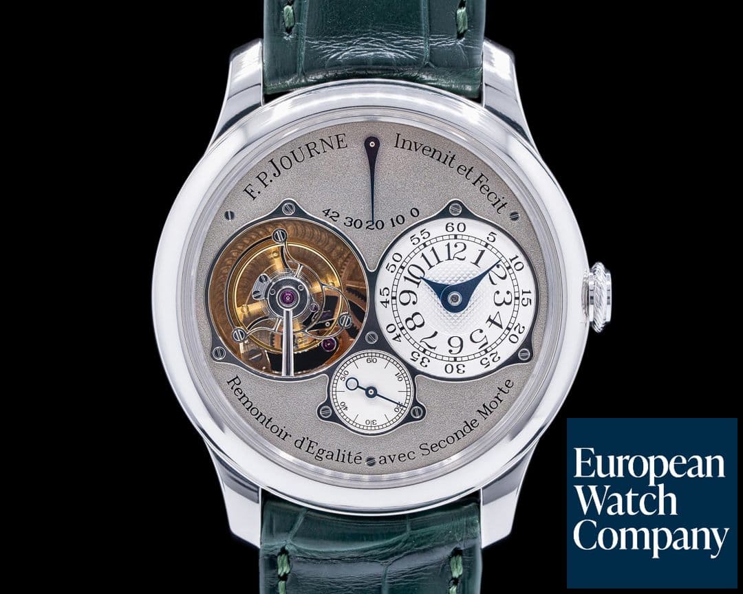 Image of F. P. Journe Tourbillon Souverain TN Remontoir "Dead Beat Seconds" Platinum 40MM FULL
