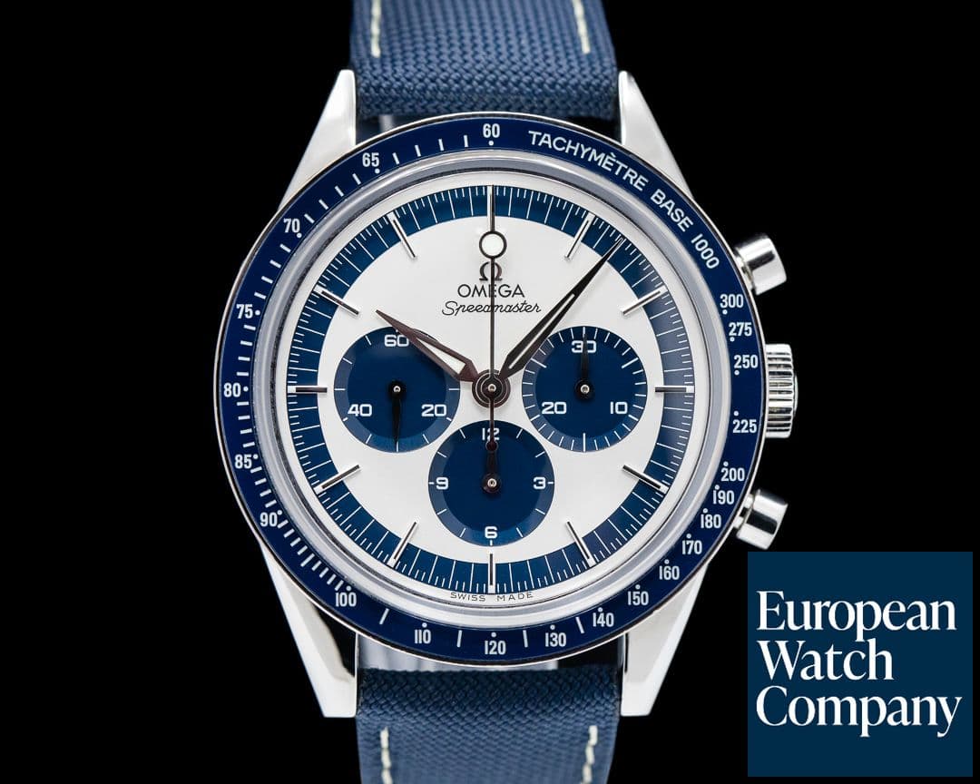 Image of Omega Speedmaster CK 2998 Silver / Blue Dial LIMITED