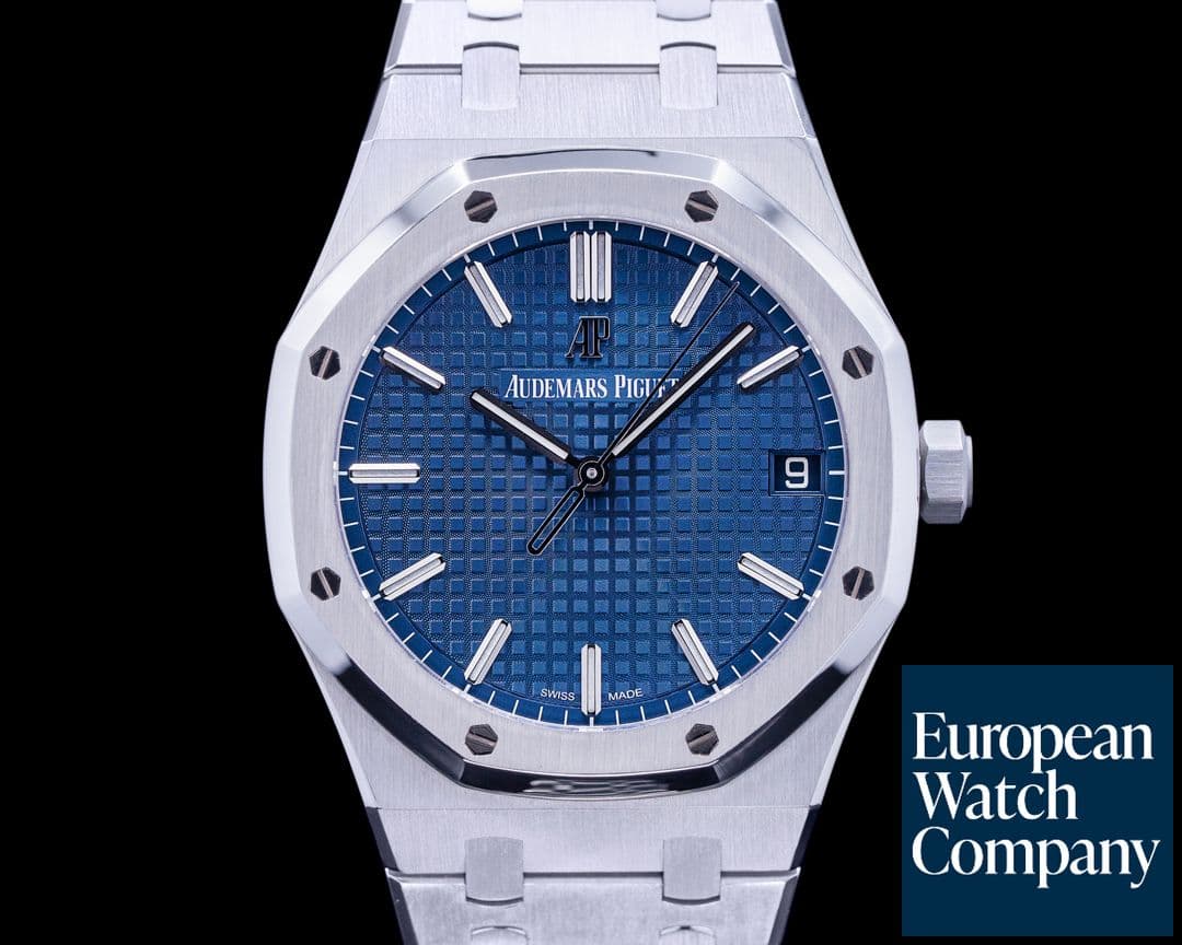Image of Audemars Piguet Royal Oak Blue Dial 15500ST