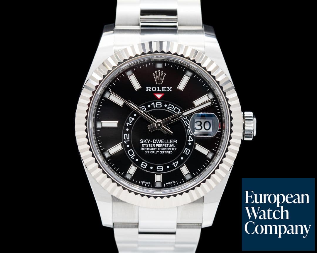 Image of Rolex Sky Dweller 326934 Steel Black Dial