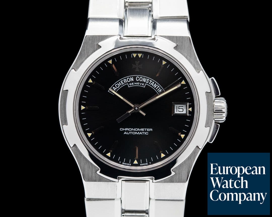 Image of Vacheron Constantin Overseas 42042 Automatic Black Dial SS 